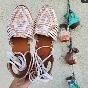 Womens Mexican leather Huaraches